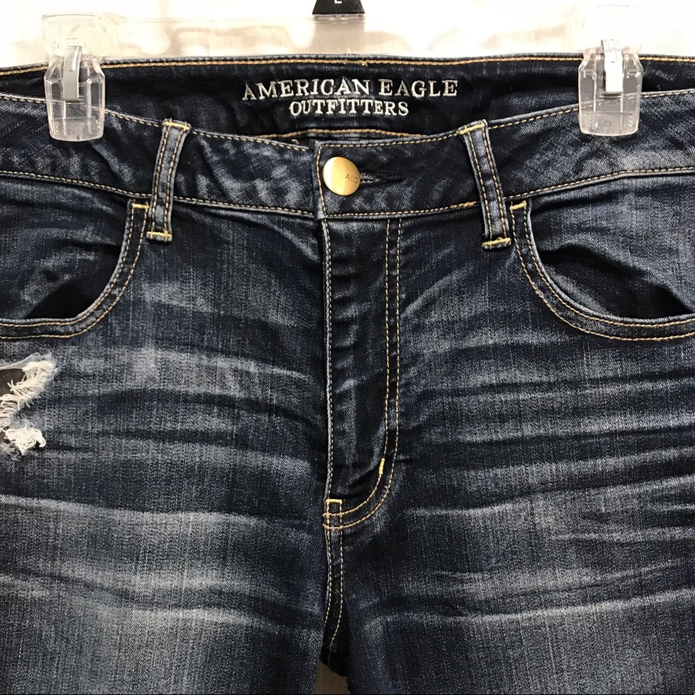 American Eagle Super Stretch Ripped Jeggings